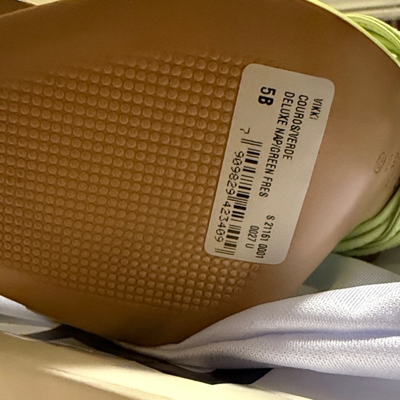 SCHUTZ Lime Green Lace-Up Square-Toe Heels - Picture 3 of 3